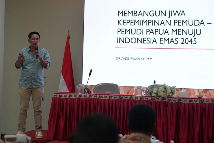 Narasumber Pelatihan Kepemimpinan Pemuda Papua Barat Daya