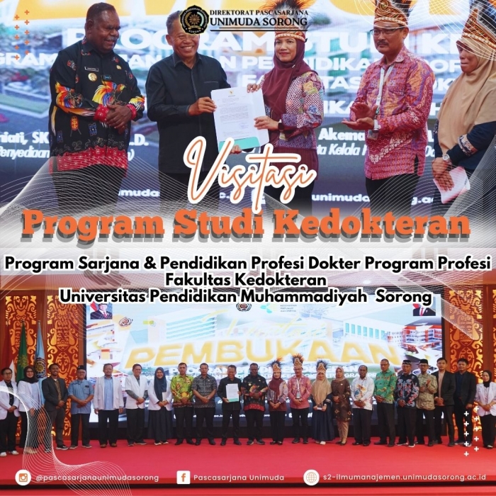 Pembukaan Prodi Kedokteran Unimuda Sorong